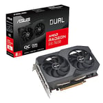 ASUS Dual AMD Radeon RX 7600 V2 OC Edition 8GB GDDR6 Graphics Card (AMD RDNA 3, PCIe 4.0, 8GB GDDR6 memory, HDMI 2.1, DisplayPort 1.4a, Axial-tech fan design, 0dB technology)