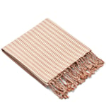 Liewood Mona beach towel - Y/D stripe tuscany rose/creme de la creme