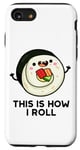 Coque pour iPhone SE (2020) / 7 / 8 Voici comment je lance un jeu de mots à sushi amusant