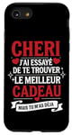 Coque pour iPhone SE (2020) / 7 / 8 Tee Shirt Saint Valentin Cheri Amour Amoureux Couple Humour