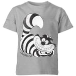 T-Shirt Enfant Disney Chat du Cheshire Alice au Merveilles - Gris - 5-6 ans