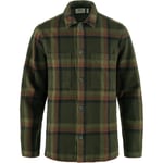 Fjällräven Fjällräven Singi Flannel Overshirt M - Deep Forest-dark Navy - Herr - M- Naturkompaniet