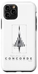 Coque pour iPhone 11 Pro Spirit Of Concorde Avion Dimensions Art