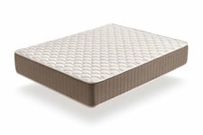 Moonia - Matelas en Gel Mémoire de Forme Fermeté Élevée/Moyenne - 160x200 - Épaisseur +/- 30 cm - Lit Double - Matelas Hypoallergénique à 8 Couches - Modèle Magnum Gel