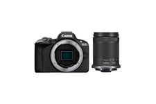 Canon EOS R50 Appareil Photo Hybride + Objectif Canon RF-S 18-150mm F3.5-6.3 is STM Version kit, Noir