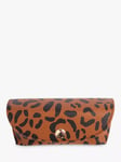 Caroline Gardner Leopard Glasses Case, Multi