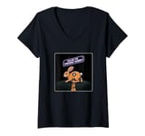 Womens Follow the Orange Rabbit - Bitcoin Cryptocurrency Crypto V-Neck T-Shirt