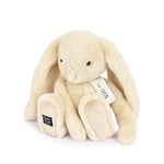 HISTOIRE D'OURS - Peluche Lapin Vanille - Collection LE LAPIN - 32 cm - Très Doux pour les Câlins - Longues Oreilles A Caresser - Idée Cadeau Anniversaire Enfant et Doudou pour Bébé - HO3244