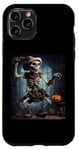 iPhone 11 Pro Troll Scarecrow in a Haunted House Halloween Case