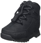 Timberland Boy's Unisex Kids Euro Rock (Toddler) Chukka/Mid, Black Nubuck, 4.5 UK Child