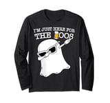 Ghost I'm Just Here For The Boos Halloween Costume Men Women Long Sleeve T-Shirt