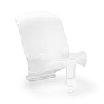 hauck Reducteur Chaise Haute, Pour Alpha +, Beta+ et Arketa - Utilisable dès 6 Mois, Ergonomique, Réglable et Évolutif - Mise en Place sans Outils - Blanc