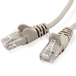 40m Grey NETWORK CABLE CAT5E Connect Computer Network Server Printer Internet UK