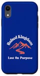 iPhone XR Lost On Purpose Travel Vacation United Kingdom Case