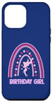 Coque pour iPhone 12 Pro Max Fée d'anniversaire arc-en-ciel mignonne fée anniversaire fille