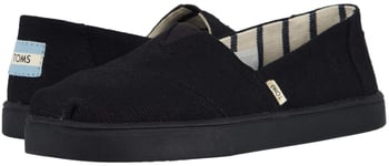 Toms Cupsole Alpargata Black Black Heritage Womens Shoes