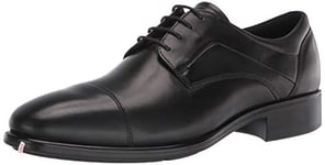 ECCO Men's Citytray Cap Toe Oxford Shoe, Black, 8 UK