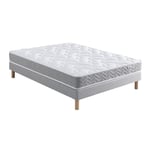 Matelas 7 zones 100% Latex 85kg/m3 ép: 19.5 cm 90x190 cm LIA 2  