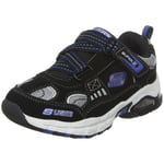 Skechers Terminal Depot 90401N BKRY Baskets Garçon, Noir Bkry, 29 EU