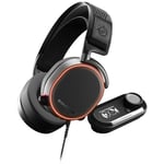 SteelSeries Arctis Pro + GameDac Sort pelikuulokkeet (musta)