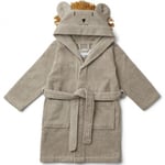 Liewood Lily lion bathrobe – stone beige - 5-6år