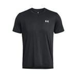 Under Armour Men's UA Launch Tee, Lightweight Men's Running T-Shirt, Sweat-Wicking Sports Top, Quick-Drying Men's Gym Top Black