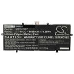 vhbw Batterie compatible avec Asus Zenbook 14 OLED UX3402ZA-KM731WS, UX3402ZA-KP377W ordinateur portable (9600mAh, 7,74V, Li-polymère)