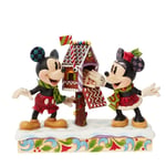 Mickey Mouse Mickey & Minnie Christmas Letter Statue multicolour