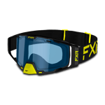 FXR Combat Skoterglasögon Hivis-Svart""