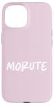 Coque pour iPhone 15 Morute Aesthetic Poupée effrayante + mignon Horreur Goth Carquois