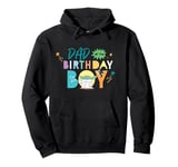 Star Wars Grogu Mandalorian Toon Dad of the Birthday Boy Sweat à Capuche