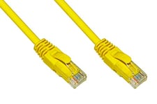 LINK Câble réseau Catégorie 6A Non blindé UTP AWG24 Couleur Jaune Halogène 15 m