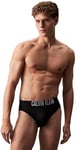 Calvin Klein Men's Brief Waistband Short Swim Shorts, Black (Pvh Black), XXL