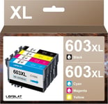 603XL Cartouches d'encre compatibles pour Epson 603 603 XL Cartouches d'encre pour Epson Expression Home XP-3100 XP-4100 XP-2100 XP-2105 XP-3105 XP-4105 Workforce WF-2830 WF-2810 WF-2835