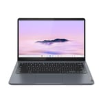 Lenovo Chromebook Plus IdeaPad Slim 3 14IAN8 avec Google AI - Ordinateur Portable 14'' Full HD (Intel Core i3-N305, RAM 8 Go, eMMC 128 Go, Intel UHD Graphics, ChromeOS) Clavier AZERTY FR - Gris