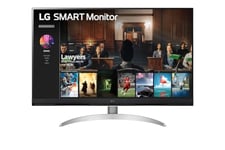 LG MyView Smart Monitor 32SQ700S-W.AEU Tout-en-Un 32" - Dalle VA résolution FHD (3840x2160), 5ms GtG 60Hz, HDR 10, DCI-P3 90%, inclinable