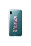 La Coque Francaise et étui téléphone mobile samsung galaxy a10 souple transparente maman fleur motif ecriture tendance la coque francaise.