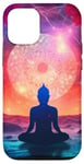 Coque pour iPhone 12/12 Pro Siège lotus méditation Yoga