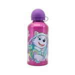 My sweety pop - Gourde - Aluminium - Pour enfant - Crèche - Maternelle - Ecole - Vacances - Repas - 17,5 cm – 400 ml - Hydratation - Idée Cadeau - Pat Patrouille - Rose - Pour fille