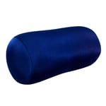 Neck Pillow Travel Cushion Soft Support Flight Shape Head Rest Microbead Blue