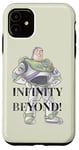 Coque pour iPhone 11 Disney 100 et Pixar's Toy Story Buzz l'Éclair à l'infini