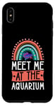 iPhone XS Max Meet Me At The Aquarium Boho Bohemian Rainbow Fish Tank Case