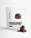 4 x Proteiinipannukakut - 1 kg - Chocolate - Body Science Protein Waffle &amp; Pancake Mix - Pannukakkus