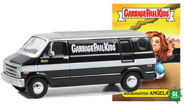 GREENLIGHT, DODGE B-100 1977 Black from the GARBAGE PAIL KIDS range in bliste...