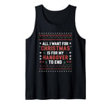 Funny Christmas Hangover Tank Top