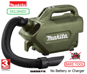 BARE TOOL - MAKITA DCL184ZO - Carry VACUUM CLEANER - 0088381758505 ZTD