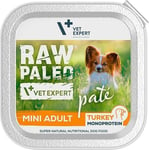 Raw Paleo Vetexpert Raw Paleo Pate Mini Adult Turkey 150G - Indyk Tacka