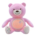 Chicco Musical Projector, First Dreams Baby Bear Soft Toy, Night Light, Pink