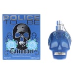 New Police To Be Tattooart 40ml EDT Aftershave Perfume Men