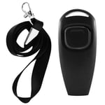 TiamaraEon Dog Whistle Dog Training Clicker Multifunction Long Distance Ideal for Dog Training(Black)